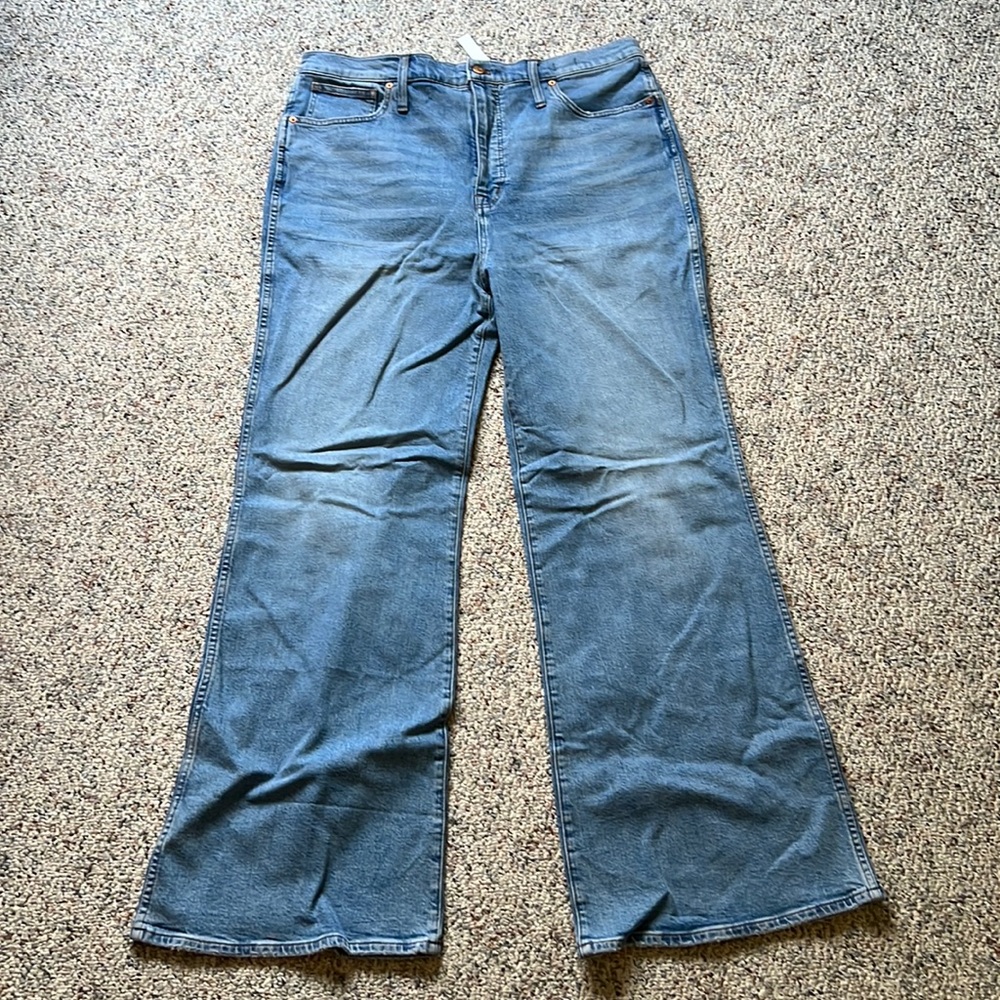 NWT Madewell High-Rise Flares
